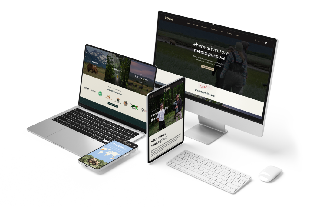SOSA Shopify Case Study | Conservation Travel Website | Prime Pixels