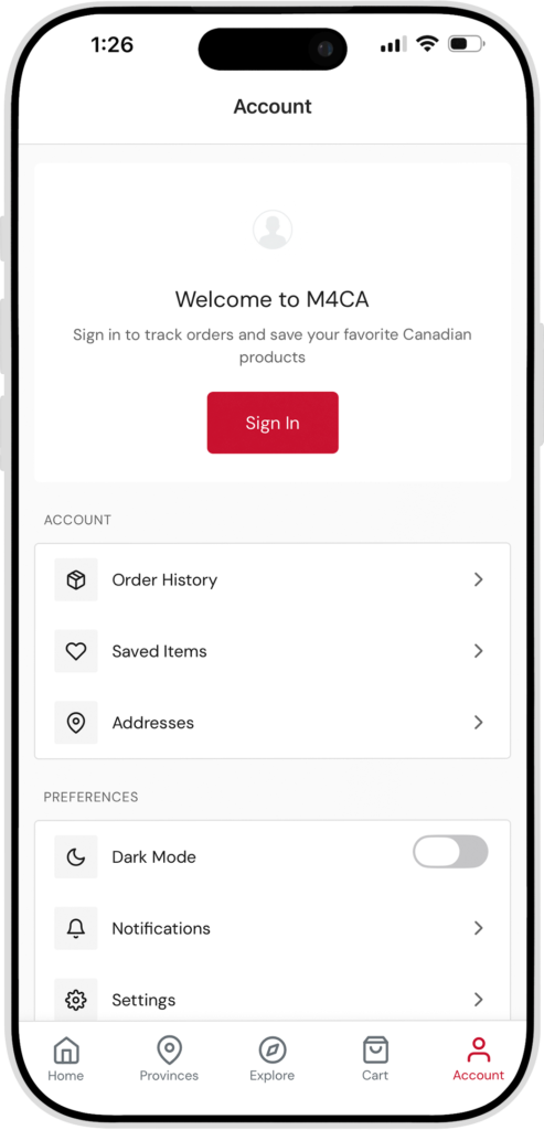 Made for Canada (M4CA)