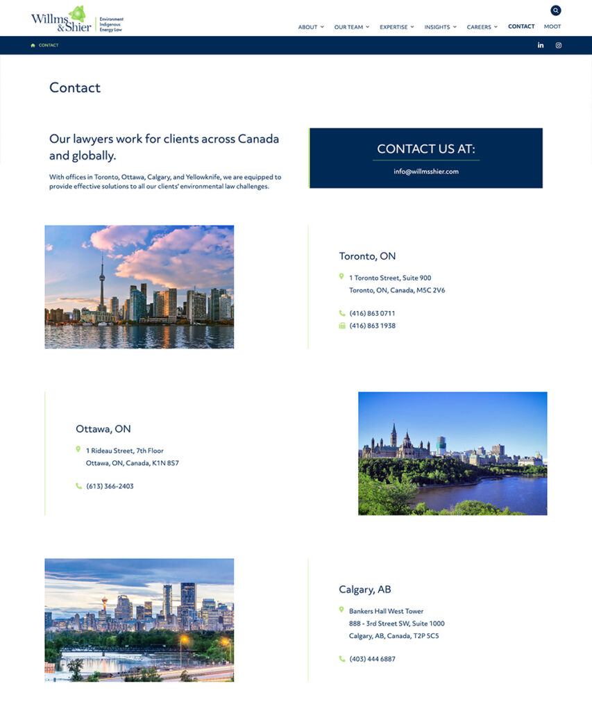 Willms & Shier Environmental Lawyers LLP